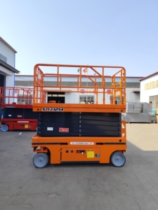 Piattaforma Elevatrice a Forbice Elettrica Idraulica Semovente 6-16m per Operazioni Aeree in Magazzino - Product Image 6