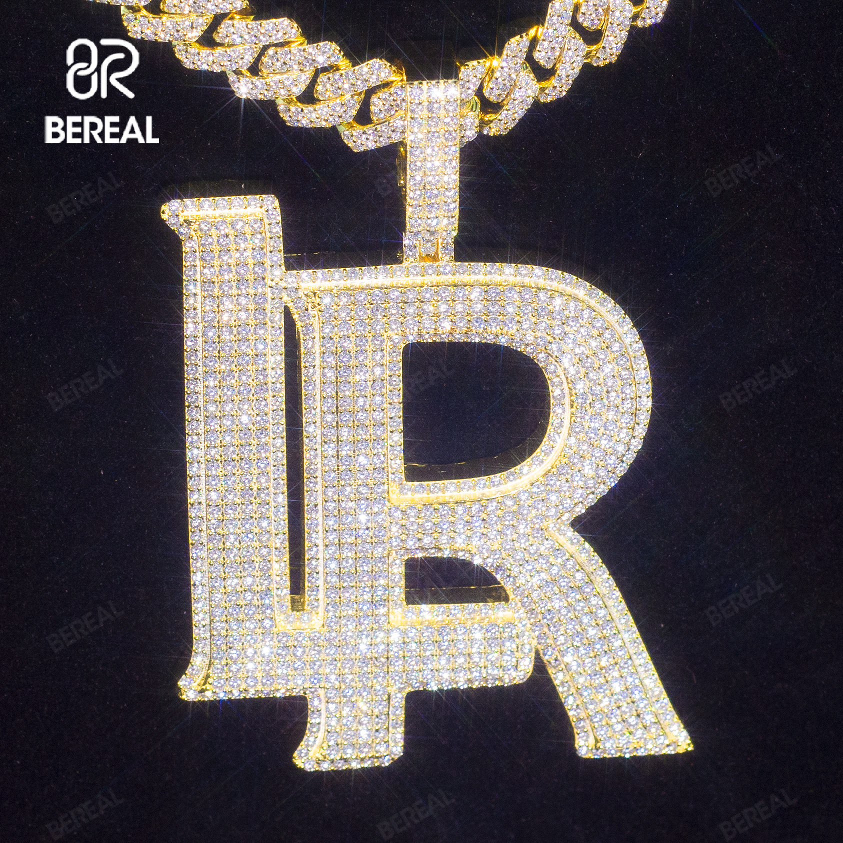 Letter LR pendant