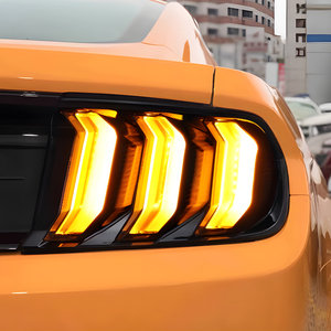 Pour Ford <span class=keywords><strong>Mustang</strong></span> 2015-<span class=keywords><strong>2023</strong></span> LED Auto feux arrière assemblage dynamique clignotant Signal lumineux voiture feux arrière mise à niveau accessoires - Product Image 6