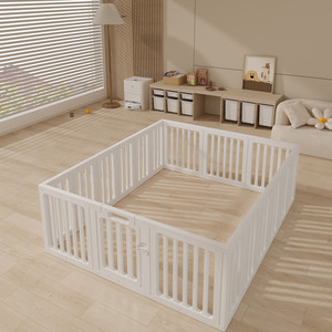 Valla de seguridad para perros Corralito estable para mascotas Fácil de instalar y quitar Corralito para perros y Corralito para perrera con puerta - Product Image 5