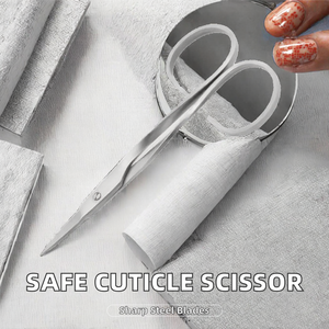 Tijeras para Cutículas de Acero Inoxidable Safe Beauty, Cuchillas Rectas, Cortador de Cutículas, Pinza para Manicura, Recortador de Cutículas, Cuidado de las Cutículas - Product Image 2