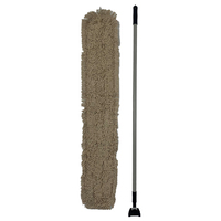 Serpillère plate en coton recyclé de haute qualité pour le nettoyage des sols, large couverture, idéale pour les hôtels et les halls commerciaux