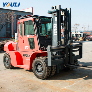 Montacargas Youli de 8 Toneladas, Montacargas Diésel de Servicio Pesado de 2.5, 3, 3.5, 4, 5, <span class=keywords><strong>7</strong></span> y 8 Toneladas, Camión Montacargas Diésel - Product Image 2