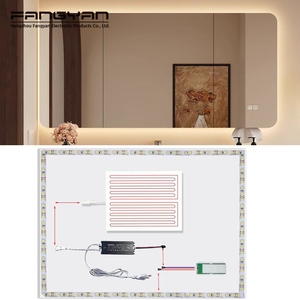 Adaptateur secteur intelligent pour miroir, AC 110V-240V vers <span class=keywords><strong>DC</strong></span> <span class=keywords><strong>12V</strong></span> 2A <span class=keywords><strong>3A</strong></span> 4A 5A 8.<span class=keywords><strong>3A</strong></span>, Driver LED étanche IP65 pour éclairage de miroir anti-buée - Product Image 4