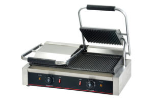 Grille de presse à <span class=keywords><strong>Panini</strong></span> de Contact de machine à Sandwich électrique à <span class=keywords><strong>gaz</strong></span> de fonte professionnelle - Product Image 5