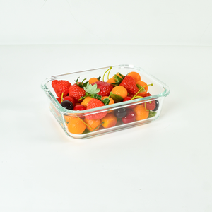 Cao BoroSilicate cao cấp thực phẩm thủy tinh lưu trữ container Set chịu nhiệt lò vi sóng Hộp Ăn Trưa cho trở lại trường học - Product Image 3