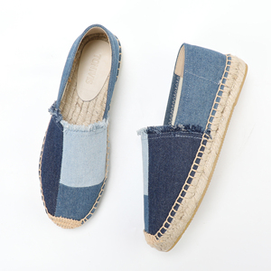 Espadrilles faites à la main pour femmes - <span class=keywords><strong>Chaussures</strong></span> <span class=keywords><strong>femme</strong></span> style cowboy, plateforme cousue, <span class=keywords><strong>chaussures</strong></span> décontractées <span class=keywords><strong>rétro</strong></span> avec franges - Product Image 3