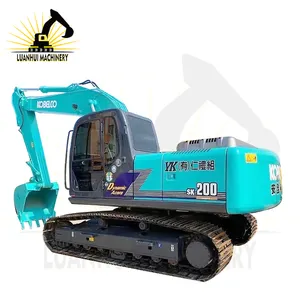 Cost-effective The Second-hand Excavator Imported From Japan 2021 Kobelco Sk200 Excavator