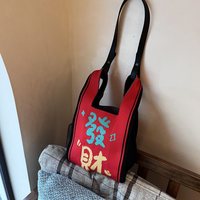 Mode-Luxus Blumenmuster Mini-Geldbörse Damenhandtasche niedliche gestrickte Handtasche