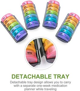กล่องใส่ยาแบบพกพา 7 วัน - Product Image 3
