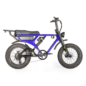 Bicicleta de Montaña de Alto Rendimiento 2025 con Suspensión Completa, 20 Pulgadas, 1000W, Neumáticos Anchos, Bicicleta Eléctrica para Adultos G01, Bicicleta de Montaña G01, G01 Eléctrica - Product Image 2