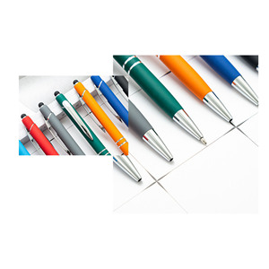Aluminum Metal Ball <b>Pen</b> Spot Wholesale Office Supplies 2 in 1 Touch Screen Stylus Engraved Custom Logo Print for Gifts - Product Image 2