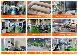 Services d'usinage CNC de précision personnalisés Prototype de tournage Fraisage Composants de machines en métal Fabrication CNC entreprises - Product Image 2