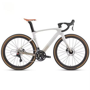 <span class=keywords><strong>Bicicleta</strong></span> <span class=keywords><strong>de</strong></span> Carretera <span class=keywords><strong>de</strong></span> Fibra <span class=keywords><strong>de</strong></span> Carbono 700C <span class=keywords><strong>de</strong></span> 24 Velocidades con Cableado Interno Completo para Frenos <span class=keywords><strong>de</strong></span> Disco Todoterreno para Bicicletas <span class=keywords><strong>de</strong></span> Carretera - Product Image 4
