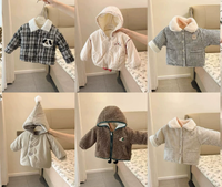 Pakaian Anak Campuran Musim Gugur dan Musim Dingin untuk Anak Laki-laki dan Perempuan, Pakaian Bekas dengan Mantel, Celana, Sweater, Grosir Pakaian Campuran