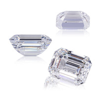 1 carat diamant créé en laboratoire D E F vvs diamants de laboratoire vente en gros IGI Certificat HPHT diamant baguette synthétique taille émeraude