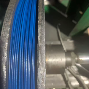 Alambre de Hierro Electrogalvanizado y Recubierto de Plástico, Alambre de Amarre de 0.55 mm de Diámetro, Brida de Plástico, Tira para Puente Nasal, Forma Plana - Product Image 4