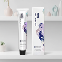 Crème colorante capillaire JiaYing OEM, marque privée, bio, sans PPD, à base de plantes et de kératine, faible teneur en ammoniaque, professionnelle, semi-permanente, 49 couleurs