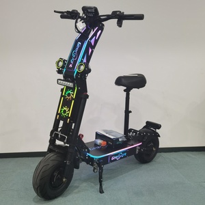 Scooter Plegable Personalizado G14 con Motor Dual de 72V, Batería de Iones de Litio de 30-100ah, Alcance de 60-300km, Carga de 200kg y Luces LED - Product Image 2