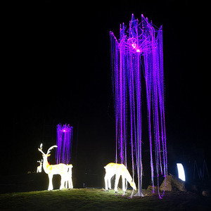 <span class=keywords><strong>LED</strong></span> sợi quang cây chiếu sáng chiếu sáng cảnh quan chiếu sáng cho công viên hình vuông và ngày lễ giáng sinh IP65 đánh giá - Product Image 4