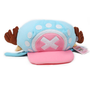 5 Styles 1 Pièce Trafalgar D. Water Law <span class=keywords><strong>Chopper</strong></span> Kawaii Cartoon Cosplay Party For Winter Unisexe Anime Plush Hat - Product Image 4