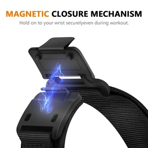 Correa Deportiva de Nailon Resistente Lionorm para Reloj Huawei GT4 GT3 <span class=keywords><strong>Pro</strong></span> de 22 mm, Correa de Repuesto con Hebilla Magnética para Reloj Samsung 6 de 20 mm - Product Image 4