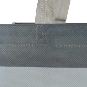 Bolsa <span class=keywords><strong>de</strong></span> <span class=keywords><strong>tela</strong></span> no tejida reutilizable para publicidad, con logotipo personalizado impreso, laminada, ultrasónica, buena calidad, PP, hecho en China - Product Image 2