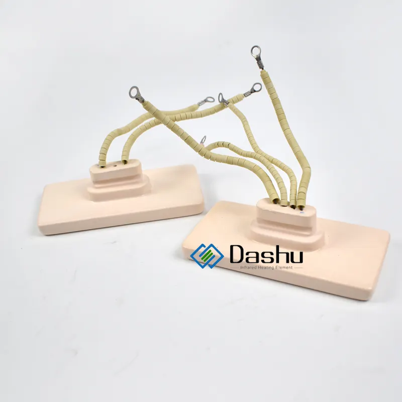 DaShu Industrial Electric Far Heating Element Ceramic Infrared Heater 300w 400w 500w 600w 1000w