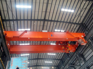 Grúa Puente de Doble Viga de 10 Toneladas de Alta Resistencia con Motor A5 y Bomba, Certificación CE, Personalizable para Almacenes y Plantas Siderúrgicas - Product Image 3