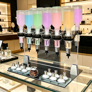 Automatic 12 Bottles Perfume Dispenser Manual Perfume Vending <b>Machine</b> for Chemical Perfume Bar Display for Liquid <b>Oil</b> Filling - Product Image 3