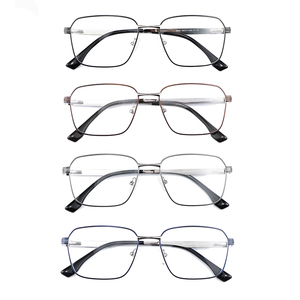 Montures de <span class=keywords><strong>lunettes</strong></span> optiques pour homme, style business, en alliage, à monture complète, personnalisées, à bas <span class=keywords><strong>prix</strong></span> - Product Image 1