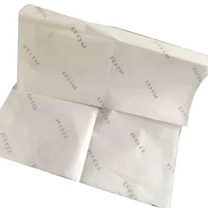 Tùy chỉnh thiết kế nhà máy grey Logo 30gsm gói trắng tráng men giấy Tissue giấy