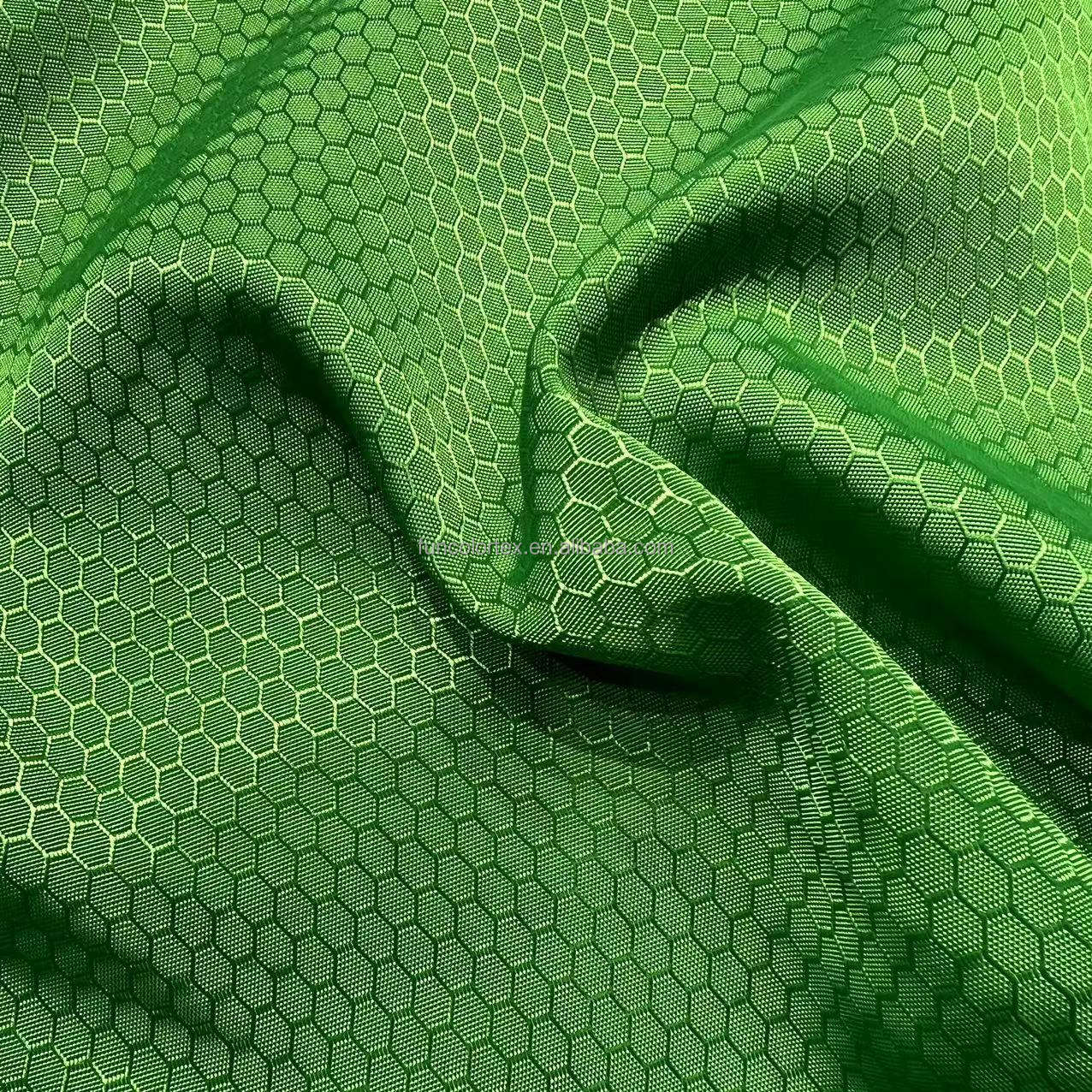 Honeycomb Shiny Polyester Oxford Fabric - Durable & Versatile