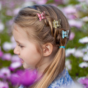 Pinzas para el pelo para niñas pequeñas, pinzas para el pelo con flequillo, pinzas para el pelo de mariposa, 30/50 Uds., colores surtidos - Product Image 6
