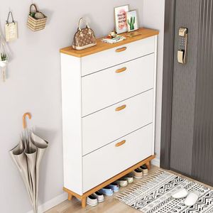 <span class=keywords><strong>Zapatero</strong></span>, Estante de Almacenamiento, Mueble para Zapatos con Puerta <span class=keywords><strong>Interior</strong></span> para el Hogar - Product Image 3