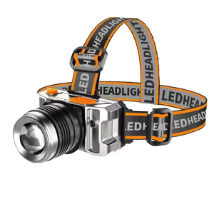 Linterna Frontal LED con Sensor <span class=keywords><strong>de</strong></span> Movimiento, Recargable por USB-C, con Zoom Giratorio, <span class=keywords><strong>de</strong></span> Largo Alcance, para Camping, Correr, Minería - Product Image 2