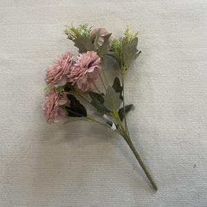Fleur Artificielle Fantaisie à 9 Tiges, Bouquet de Lys en Soie à Mille Feuilles pour Arche de Mariage, Centre de Table et Décoration Intérieure - Product Image 4