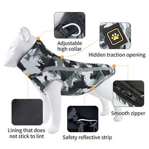 Ropa <span class=keywords><strong>para</strong></span> Mascotas OEM ODM, <span class=keywords><strong>Abrigo</strong></span> de Invierno Impermeable Premium <span class=keywords><strong>para</strong></span> Perros con Tiras Reflectantes, Chaqueta Cálida a Prueba de Viento <span class=keywords><strong>para</strong></span> Perros Medianos y Grandes - Product Image 3