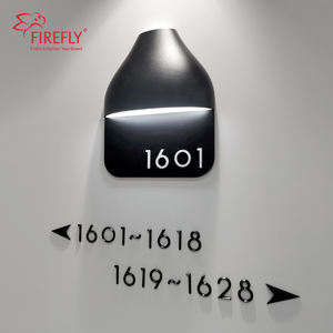 Solución integral Led Iluminado Puerta de hotel iluminada Placa de número de casa Señales de número de habitación de hotel Placa de puerta - Product Image 4