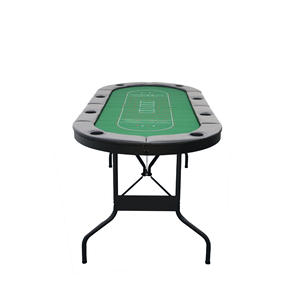 Mesas de póker personalizadas de lujo modernas de la mejor calidad de fábrica sucesora para la venta de casinos de juego con función de almacenamiento - Product Image 6