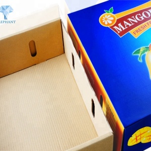 New Design Custom Folding <b>Large</b> Corrugated Paper Fruit <b>Packing</b> Cartons - Product Image 4