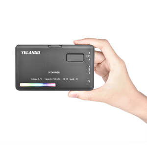 Lumière vidéo <span class=keywords><strong>LED</strong></span> RVB pleine couleur W140 pour studio photo, lumière d'appareil photo pour Canon Nikon <span class=keywords><strong>Sony</strong></span> DSLR, lumière de remplissage pour vlog - Product Image 4