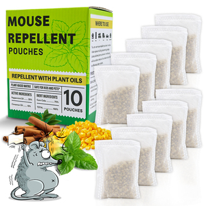 5-Packs Cinnamon/Peppermint Oils <strong>Mice</strong> <strong>Repelled</strong> Pouch Nesting &amp; Air Freshening <strong>Mouse</strong> <strong>Repellent</strong> Pouch for Pest Control - Product Image 3