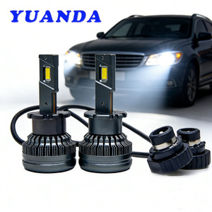 หลอดไฟหน้ารถยนต์ LED 110W 8000 ลูเมน 6000K อัตโนมัติ 12V อะลูมิเนียม สีฟ้า ผลิตใหม่สำหรับ <span class=keywords><strong>D1s</strong></span> - Product Image 1