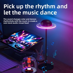 Creativo <span class=keywords><strong>LED</strong></span> recargable Symphony Planet lámpara de mesa botella de vino luz decorativa luces de noche para Decoración - Product Image 3