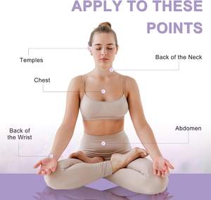 Aceite para Dormir en Roll-On de Marca Privada, Regalo de Relajación para Dormir para Mujeres, Aceites Naturales Puros con Botella de <span class=keywords><strong>Bola</strong></span> Rodante - Product Image 6