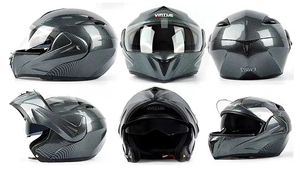 Les casques modulaires allemands à points personnalisés <span class=keywords><strong>en</strong></span> usine <span class=keywords><strong>se</strong></span> retournent <span class=keywords><strong>en</strong></span> fibre de carbone, casques de moto à <span class=keywords><strong>dent</strong></span> bleue Inter-Cross - Product Image 2
