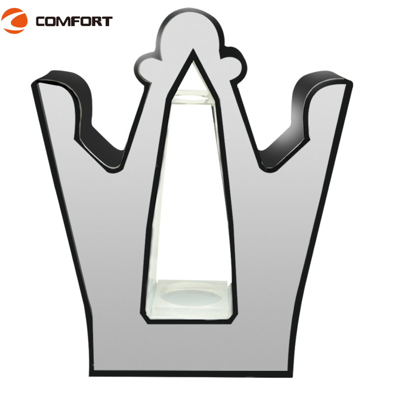 New Design Crown Popular Arylic Wine Bottle Decorative Bottle Holder Stand · image 4