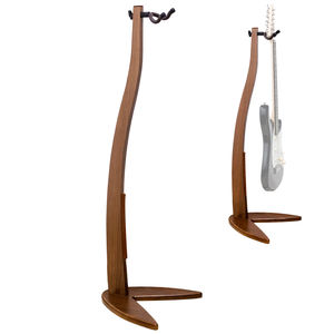 Support de guitare réglable en bois durable DEDO avec support de logo personnalisé, support de sol, trépied, cintre - Product Image 4