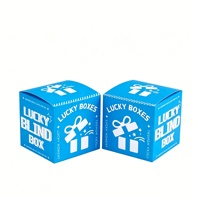 Cajas Rígidas Hechas a Mano con Impresión Personalizada al por Mayor, Caja de Cartón Plegable a Color, Impresión Offset de Cuatro Colores, Regalo Artesanal, Lucky Mall